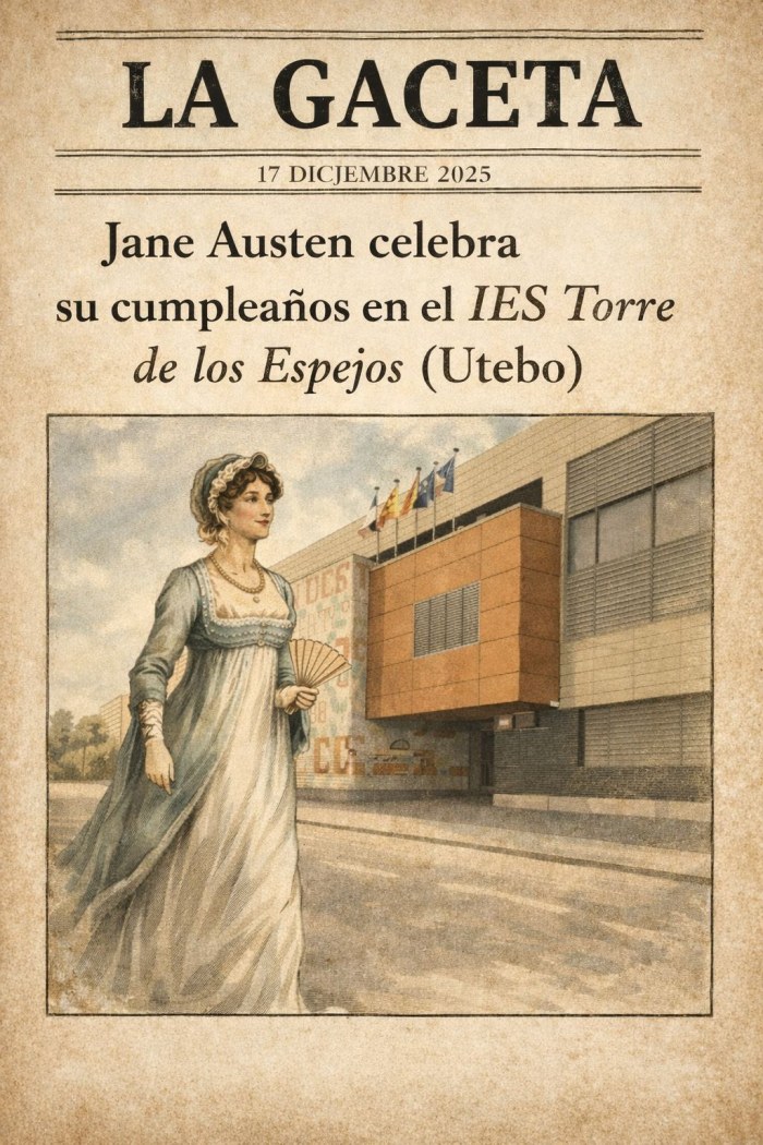 JANE AUSTEN EN EL IES TORRE DE LOS ESPEJOS
