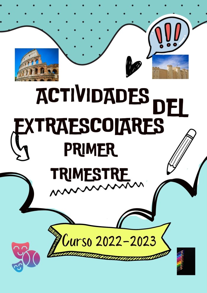 Actividades extraescolares primer trimestre