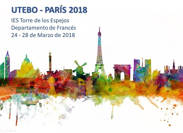 Información Padres Viaje a París 2018