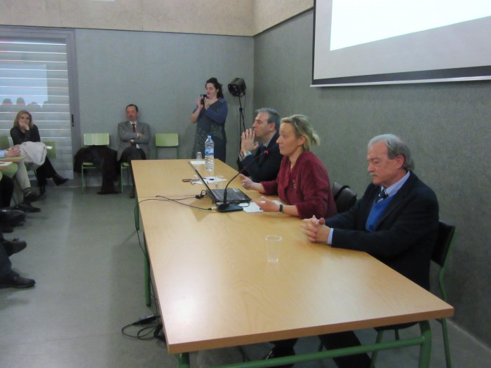 Charla de la Consejera de Economía, Industria y Empleo, Doña Marta Gastón Menal