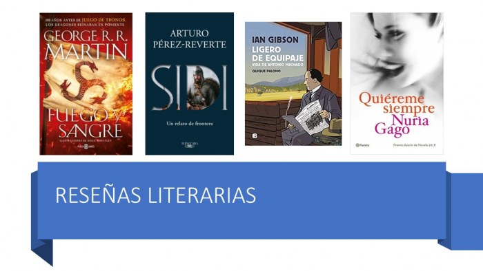 Reseñas Literarias