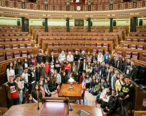 Interior del Congreso de los Diputados